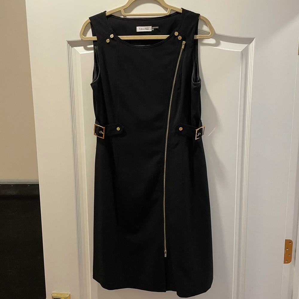 Calvin Klein Zipper Dress